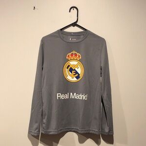Real Madrid Performance Warm Up Long Sleeve Shirt